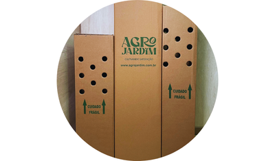 Imagem da Caixa Utilizada pela AgroJardim