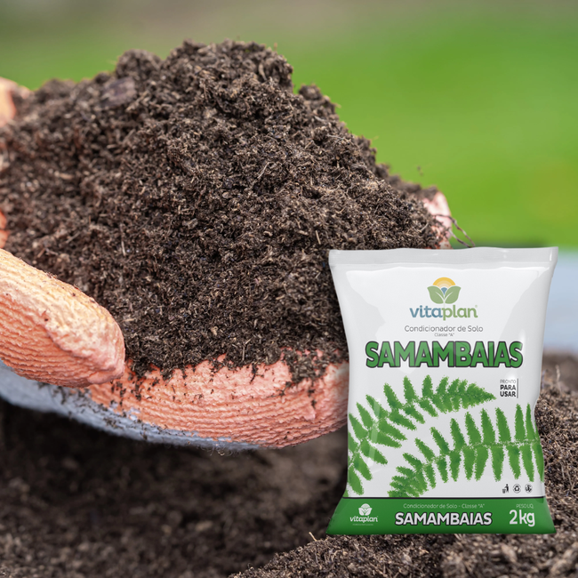 Imagem do Condicionador de Solo Para Samambaias da Vitaplan no Ambiente da AgroJardim