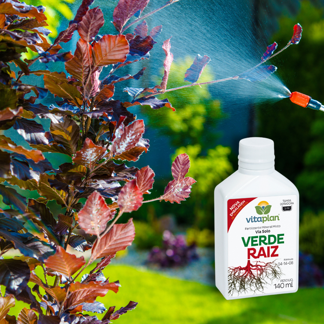 Imagem do Fertilizante Verde Raiz da Vitaplan no Ambiente da AgroJardim