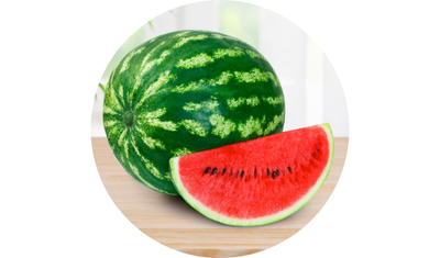 Imagem das Sementes de Melancia Redonda Crimson Select Plus da AgroJardim