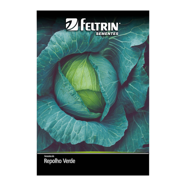Imagem das Sementes de Repolho Verde 60 Dias da Feltrin da AgroJardim