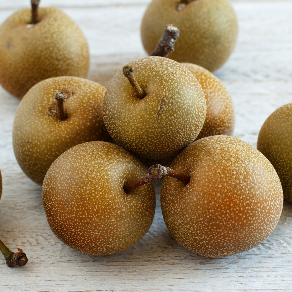 Imagem Fruto da Pera Nashi Ma&ccedil;&atilde;