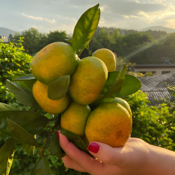 Imagem Fruto da Tangerina Satsuma Okitsu