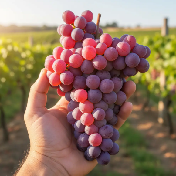 Imagem Fruto da Uva Ni&aacute;gara Rosada